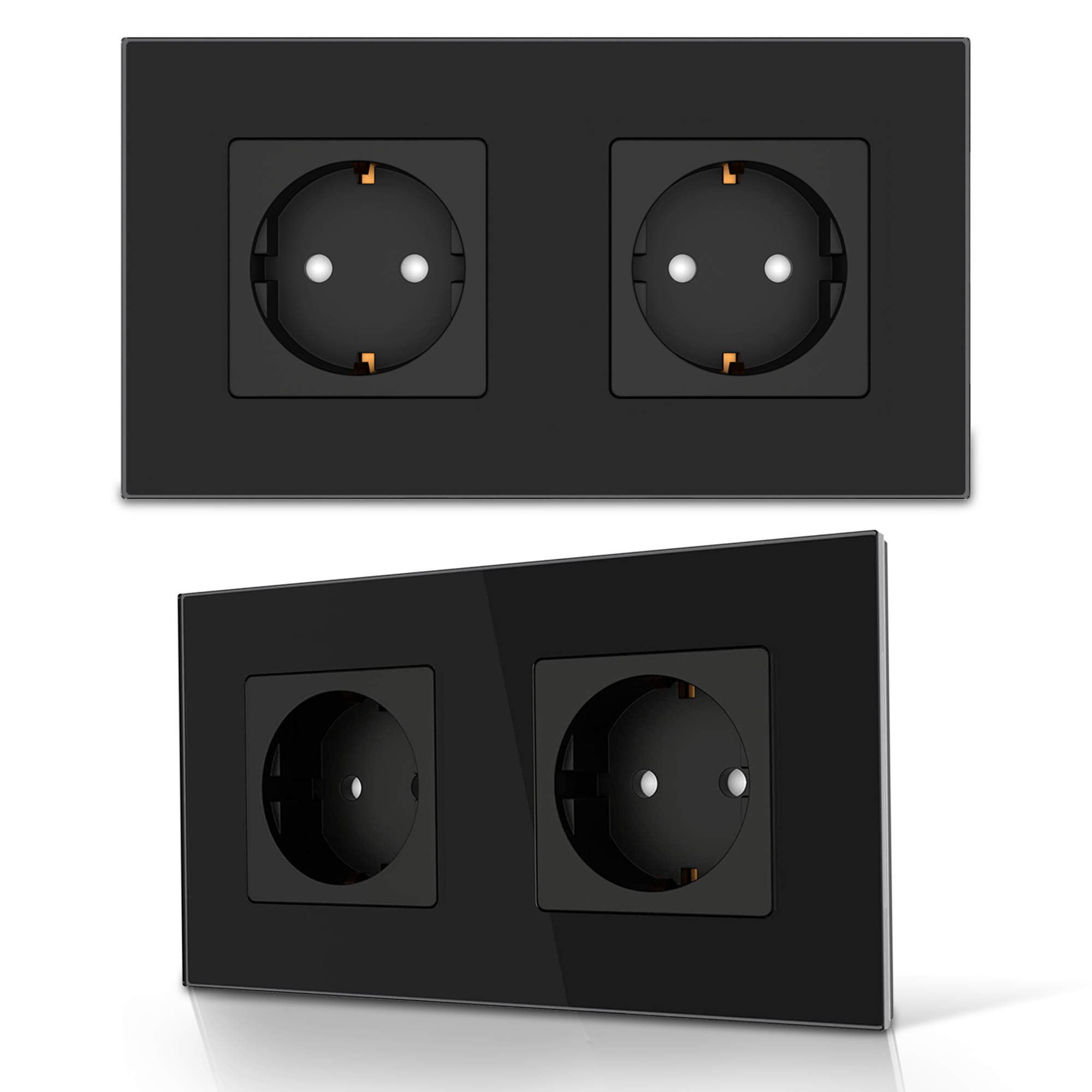 2-pack-steckdose-zweifach-schwarz